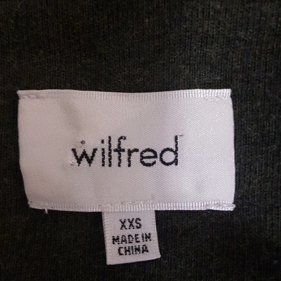 Aritzia Wilfred  Diderot cocoon sweater olive - Picture 11 of 13